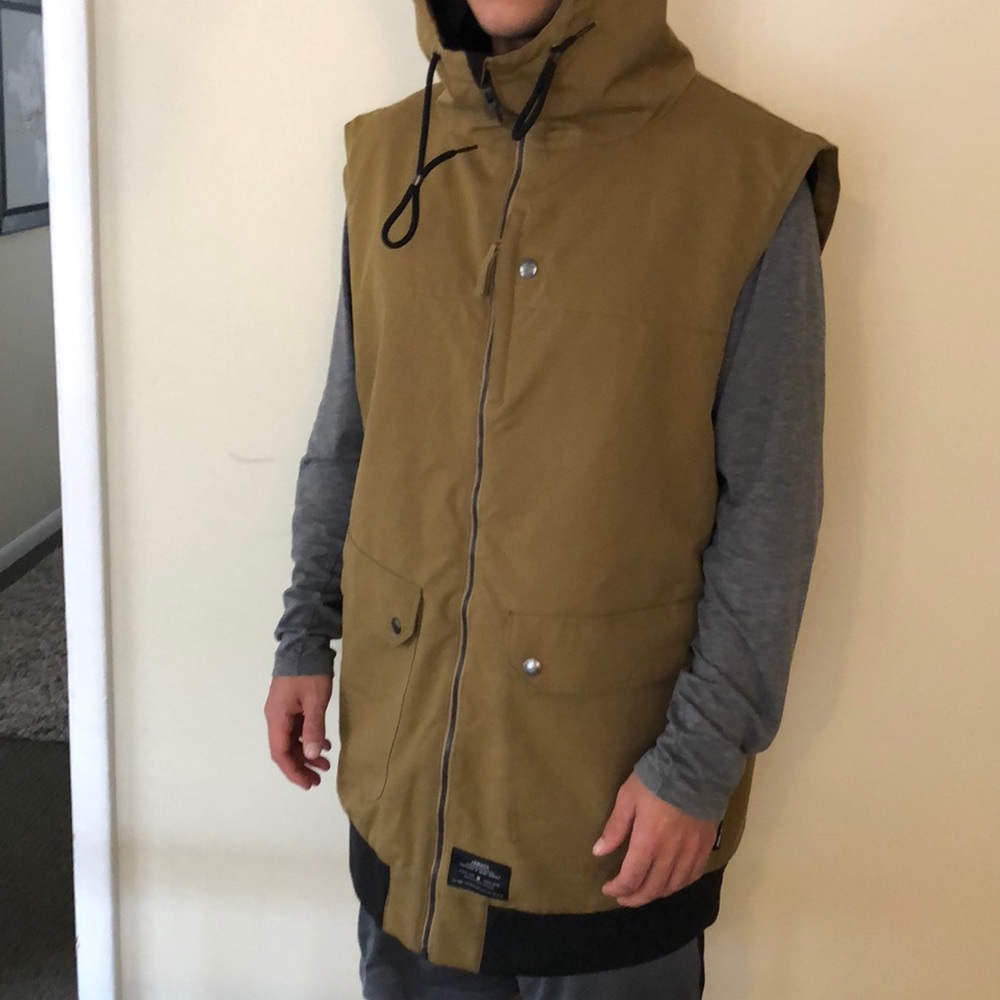 Armada XL Army Green Ski Vest